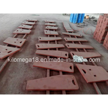 Jaw Crsuher Side Plate Liner para exportar